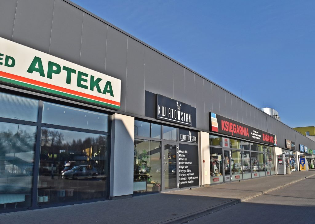 Galeria handlowa Łódź – systemy aluminiowe ALUPROF